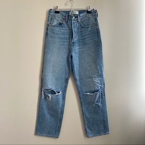 Denim Forum Joni High Rise Jeans, Light Wash